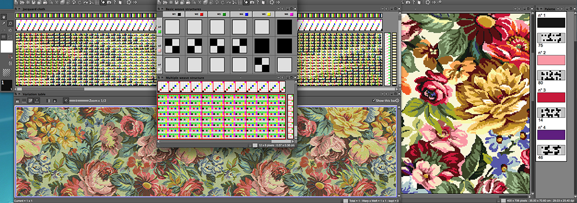 CAD per tessuti Jacquard